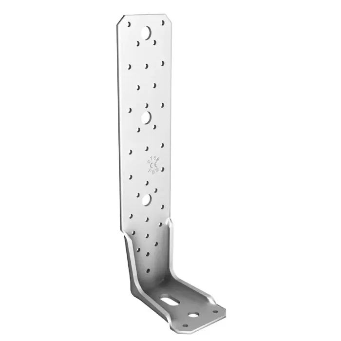 Winkelverbinder Montagewinkel PKR mit Langloch 285 x 85 x 65 x 4,0 mm verzinkt