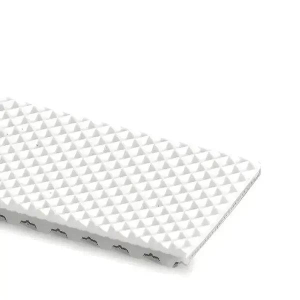 Zahnriemen 16-AT5-V-Kevlar mit PVC Waffel weiß FDA