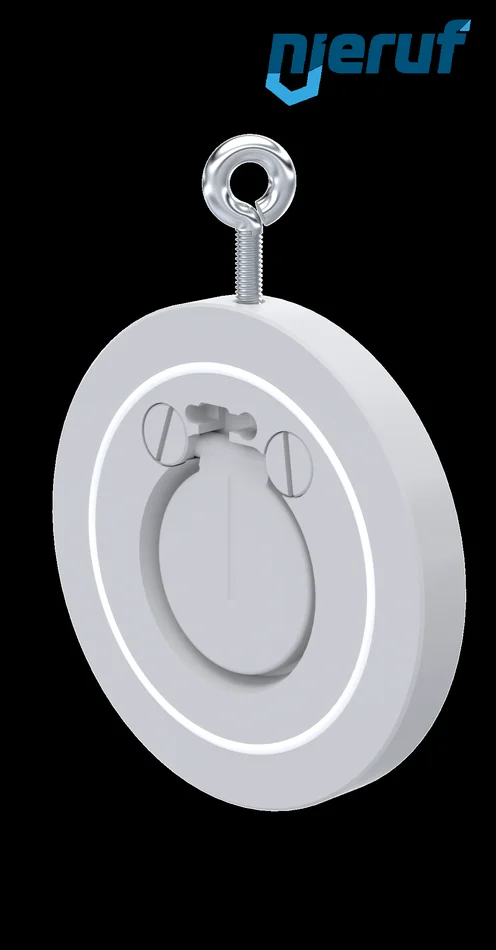 Zwischenflansch-Rückschlagklappe DN50 PVDF PTFE